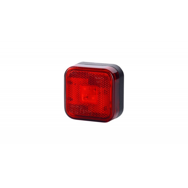 LED marker square lamp red reflective device (LD098)