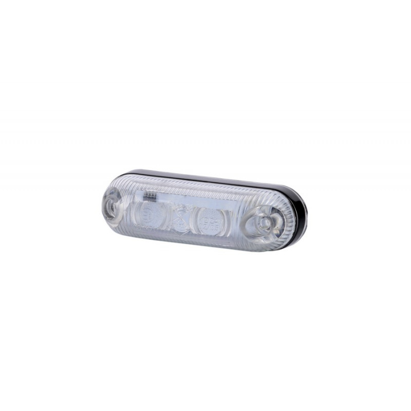 Lampa LED obrysowa owalna biała (LD370)