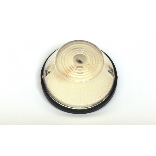 Front position lamp round white (12)