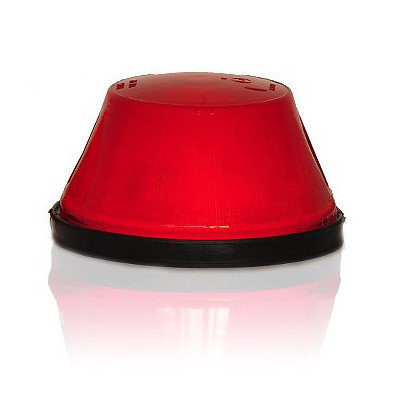 Lampa pozycyjna tylna czerwona okrągła (13)