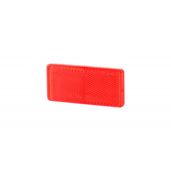Odblask samoprzylepny czerwony 44x94 (UO031)