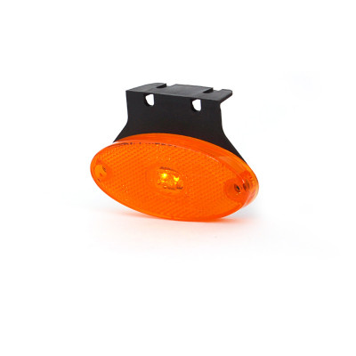 Lampa LED pozycyjna boczna owalna żółta (305Z)