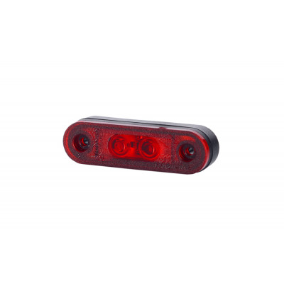 Rear marker LED light two rubber pads red (LD958)