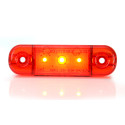 LED rear position lamp red 3LED (709)