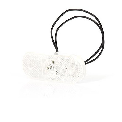 LED front end-outline oval lamp white (231)