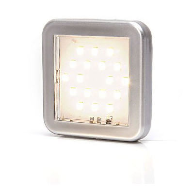 Lampa LED oświetlenia wnętrza kwadratowa 24V (990)