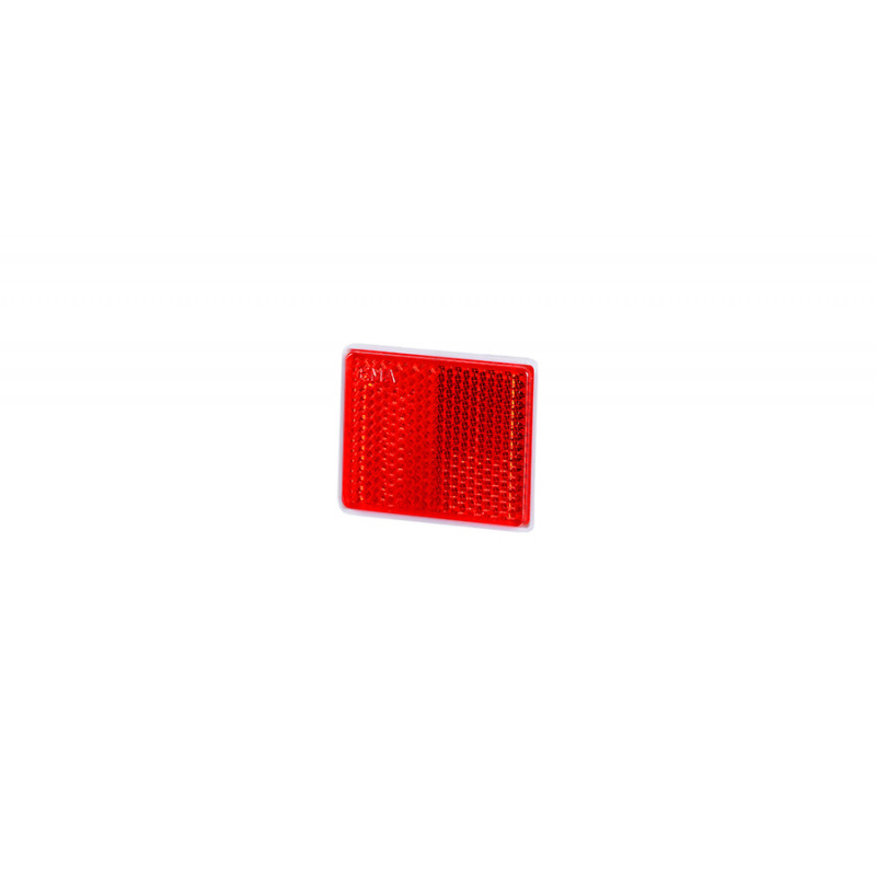Odblask samoprzylepny 38x47 czerwony (UO236)