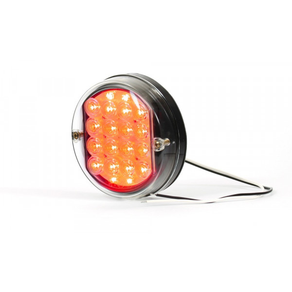 LED brake STOP lamp round W35 (177)