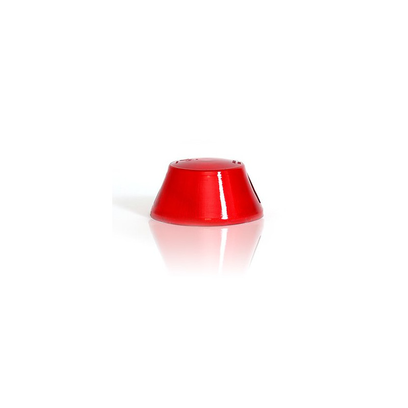 Klosz lampy WE92 czerwony krótki (19)