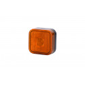Lampa obrysowa kwadratowa pomarańczowa (LO094)