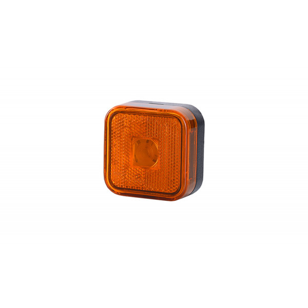 Lampa obrysowa kwadratowa pomarańczowa (LO094)
