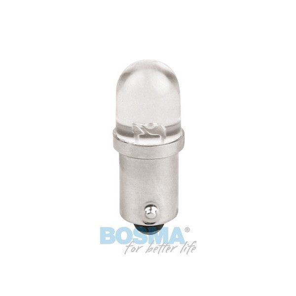 LED-Birne 24V BA9S weiß BOSMA 2 Stk. 7606
