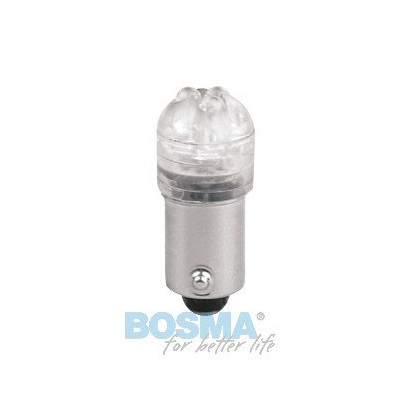 LED bulb 24V BA9S white standard BOSMA 2pcs 8009