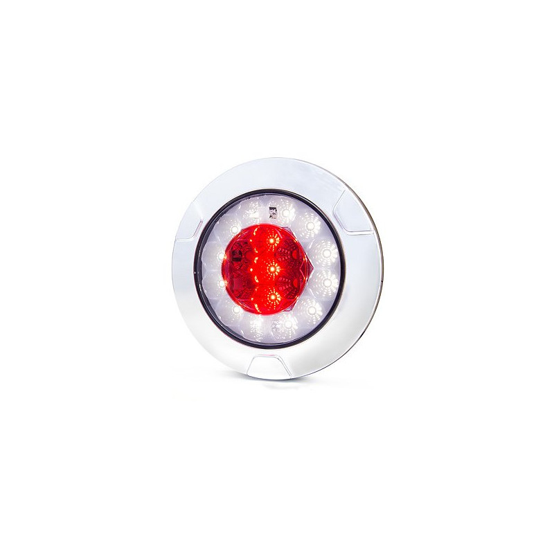 Multifunctional LED rear lamp 2 functions round 1092
