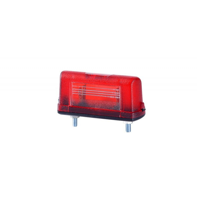 Numberplate lamp small red (LT108)
