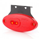 Lampa LED pozycyjna tylna owalna czerwona (310Z)
