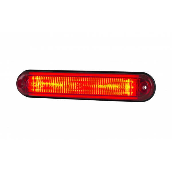 Lampa LED obrysowa czerwona światłowód LD2334