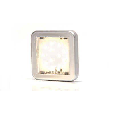 LED front position lamp white square 985