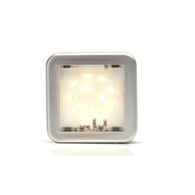 LED front position lamp white square 985