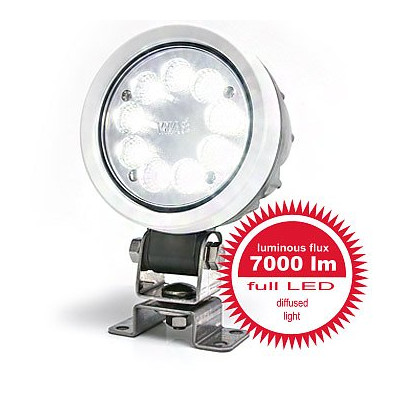 LED Arbeitsscheinwerfer 7000Lm Streulicht Licht 12 LED 12V-24V 1207