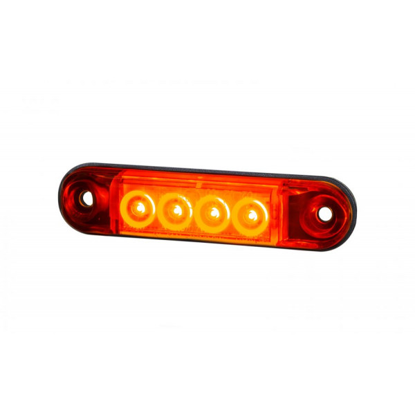 Lampa LED obrysowa tylna czerwona SLIM LD2329