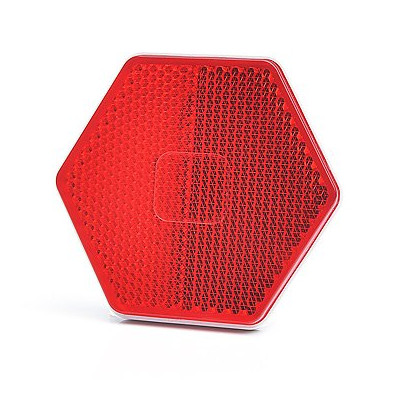 Rear self-adhesive reflector red 1203
