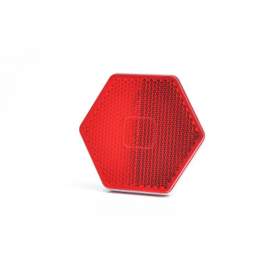 Rear self-adhesive reflector red 1203