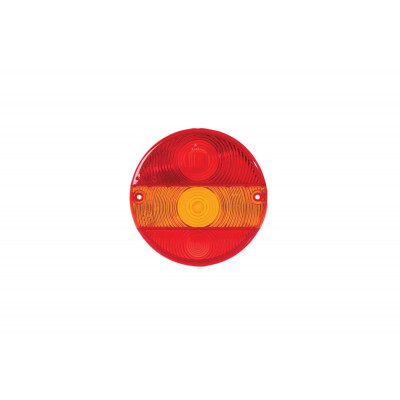 Rear lamp cover lens MD-016, round, universal (MD-016K)