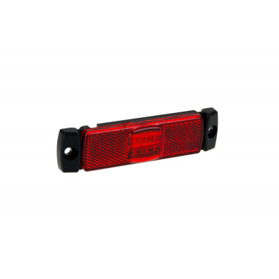 Lampa LED obrysowa czerwona 12V-36V FT017C