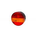 Rear lamp round numberplate light LEFT (MD016L)