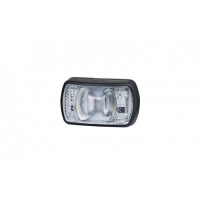 LED front clearance lamp white SLIM 12V-24V LD2327