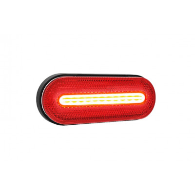 LED clearance lamp red 12V-36V 070C