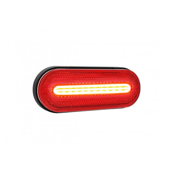 LED clearance lamp red 12V-36V FT070C
