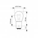 Light bulb P21/5W 12V 21/5W BAY15d NARVA 17916