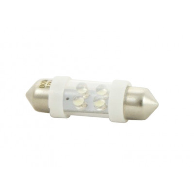 LED bulb 12V SV8,5 10x36 white standard BOSMA 2pcs 2892