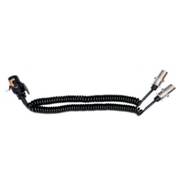 Adapter kablowy 24V, wtyczki 15-pin + 2x7-pin typu N+S metalowe 4,5m PSAM4,5
