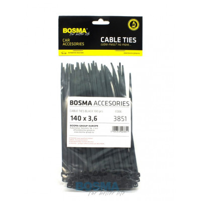 Kabelbinder 100 Stück 3,6x140mm 3851