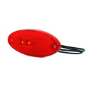 Lampa LED obrysowa tylna czerwona W65 (310P)