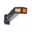 Lampa LED zespolona pozycyjna przednio-tylno-boczna i kierunku jazdy lewa 12-24V 1454 L
