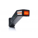 Lampa LED zespolona pozycyjna przednio-tylno-boczna i kierunku jazdy lewa 12-24V 1454 L