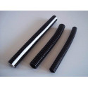 Corrugated pipe hose LDPE black 1m 10/7