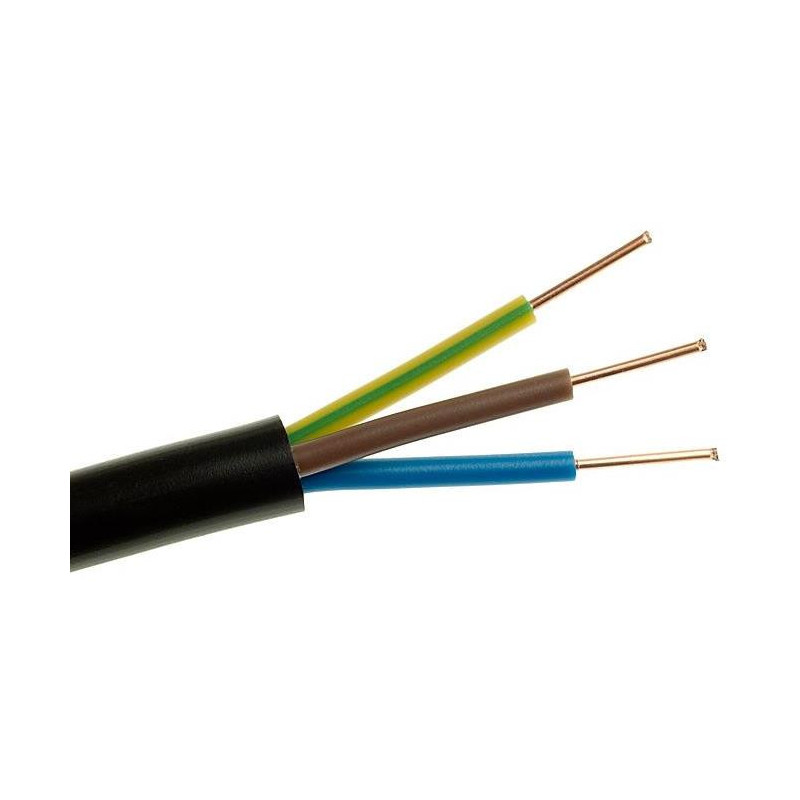 Electric wire 3-cores YKY 3x1,5mm2