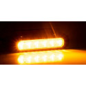 Lampa LED ostrzegawcza zółta 12V-36V FT-200