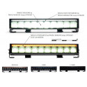 Panel LED światło robocze W223.3 12V-24V 1587 S. DARK OFFROAD