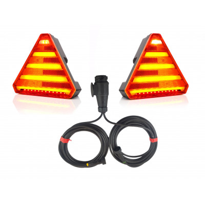Zestaw LED oświetleniowy W244 z wiązką 5m 13PIN