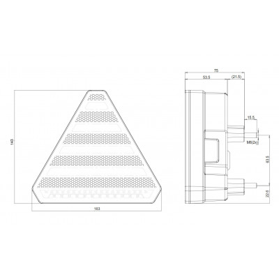 Zestaw LED oświetleniowy W244 z wiązką 5m 13PIN