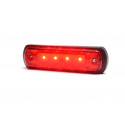 LED rear position lamp yellow 12-24V W189 (1339)