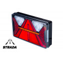 Multifunctional LED rear lamp 7 functions STRADA LEFT LZD2820