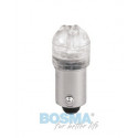 LED bulb 12V BA9s WHITE 2PCS 2991