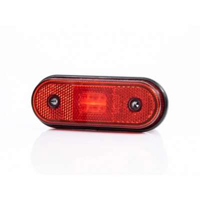 Lampa LED obrysowa czerwona 12V-36V (FT019C)